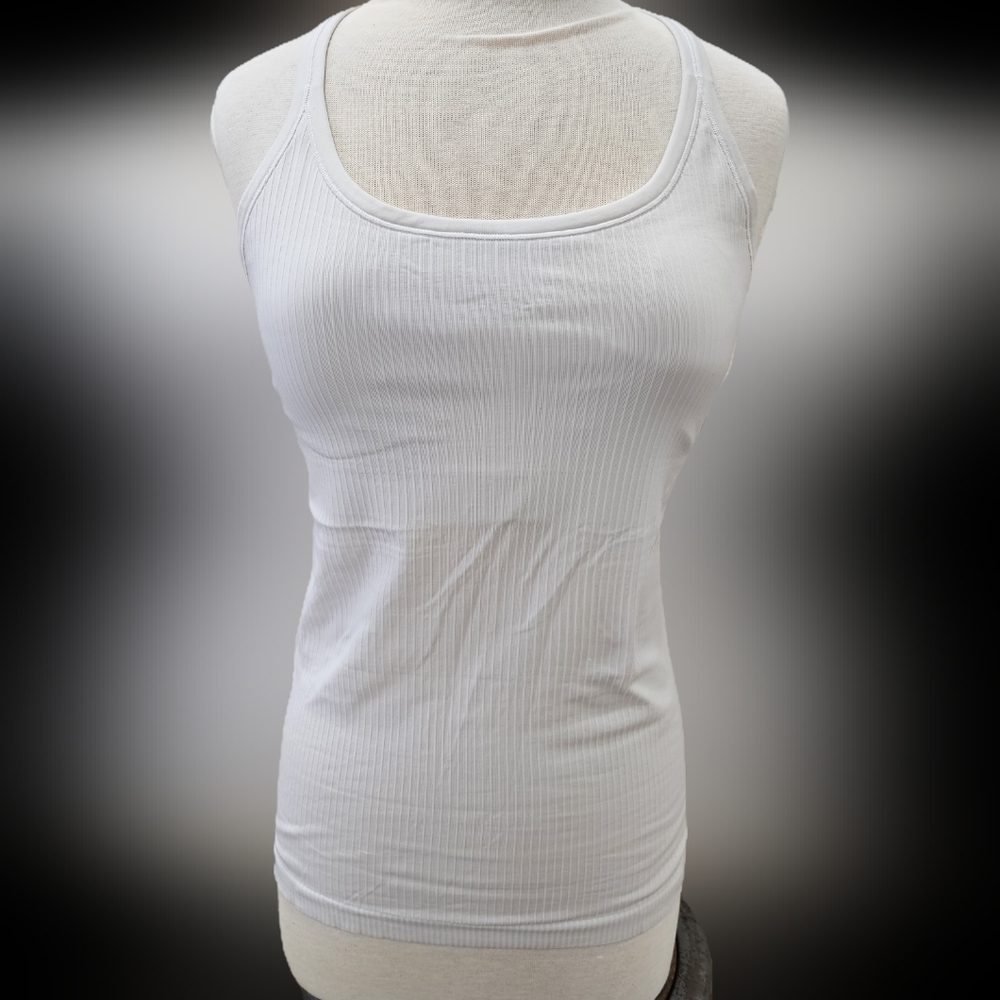 Lululemon White Ribbed Women's Top